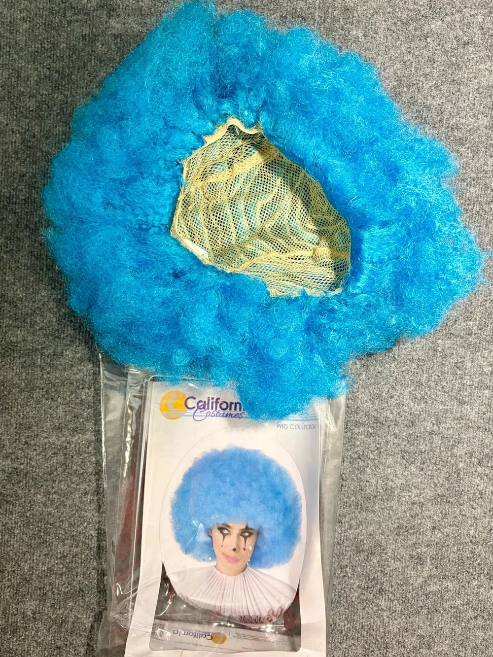 California Costumes Jumbo Afro Wig - Blue